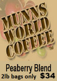 Munn's World Coffee Peaberry Blend